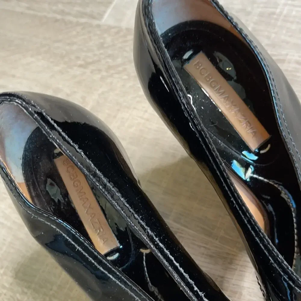 BCBGMaxAzria black patent